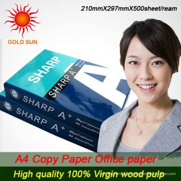 100% virgin wood pulp 3 ply NCR/carbonless computer printing copy paper